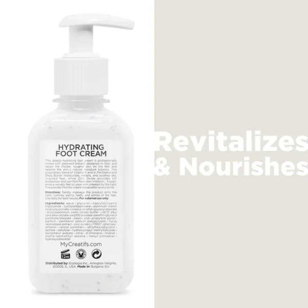 Hydrating Foot Cream - revitalizes and nourishes dry and cracked heels