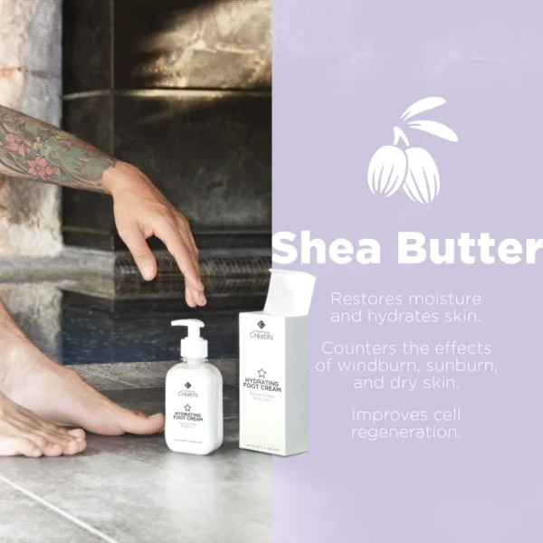 Hydrating Foot Cream with shea butter - Cosmetiques Creatifs