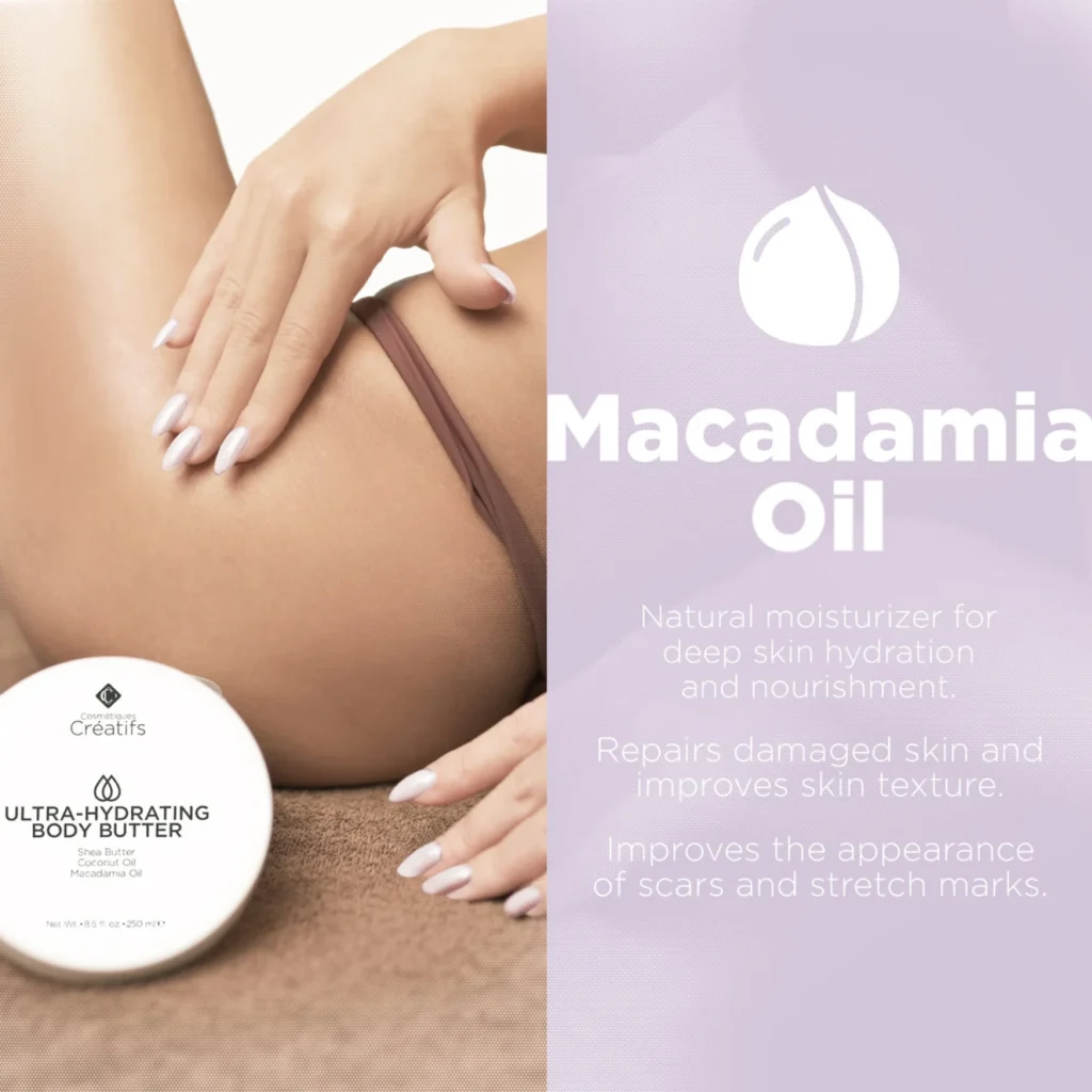 Ultra-Hydrating Body Butter with macadamia oil - Cosmetiques Creatifs
